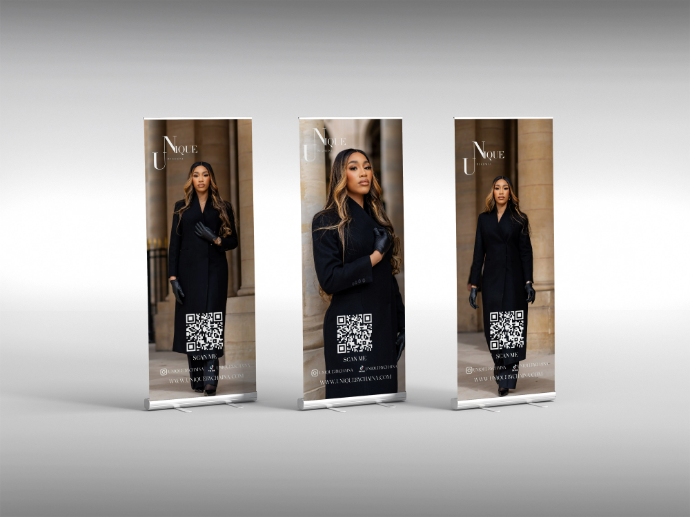 Design graphique Roll up + impression